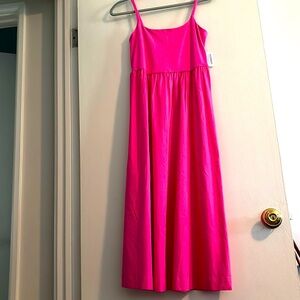 NWT hot pink Old Navy maxi dress
